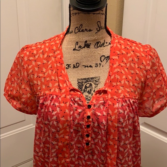 Loft button front blouse - Picture 2 of 7